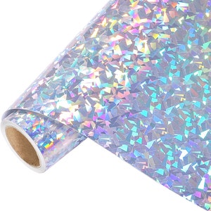 Star Stickers, set of 100 holographic toploader sticker sheets, holo deco star stickers for cardholders, envelopes, journals and photocards image 8