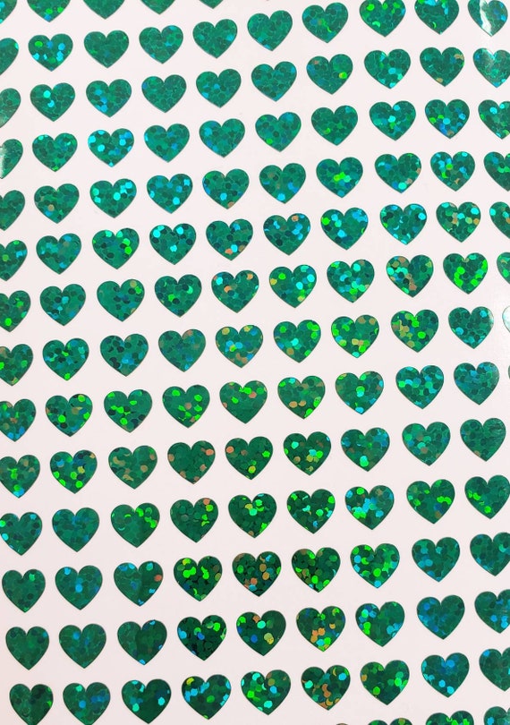 24ct Pink Heart Sticker Sheets