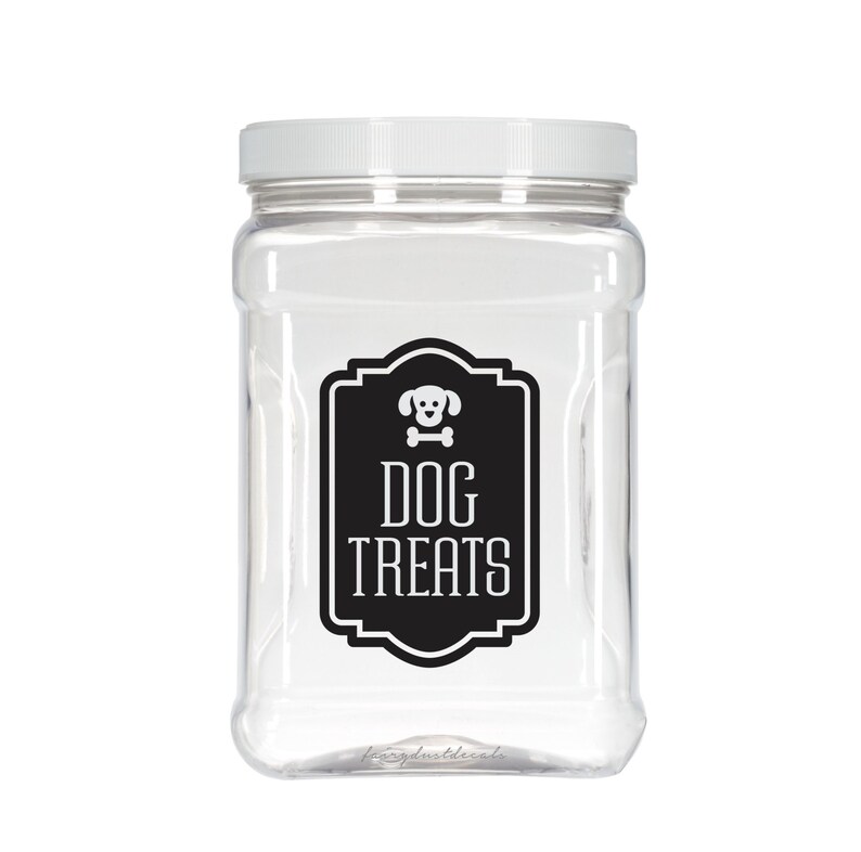 dog treats container