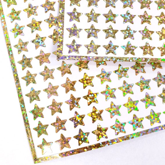 Children Gold Star Stickers, Stars Gold Color Sticker