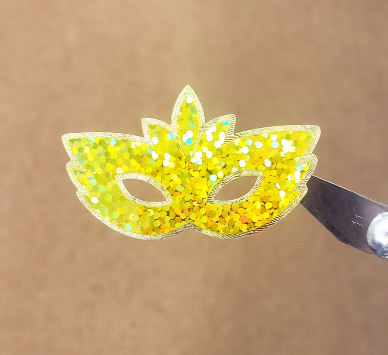mardi gras mask stickers