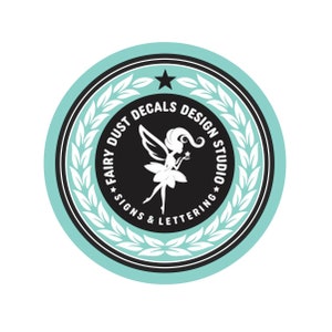 Calcomanía de baño pegatina de vinilo de la puerta del baño | Etsy