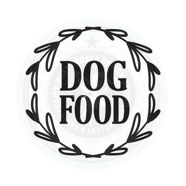 Dog Food Storage Etsy
