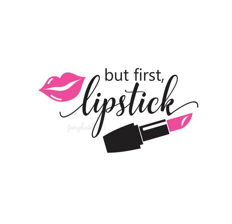 Lipstick decal cosmetics makeup wall sticker lipstick Etsy