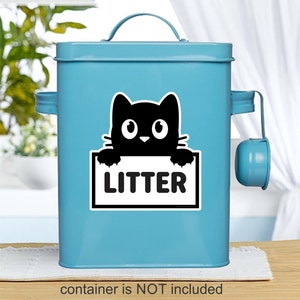 How to on sale store cat litter