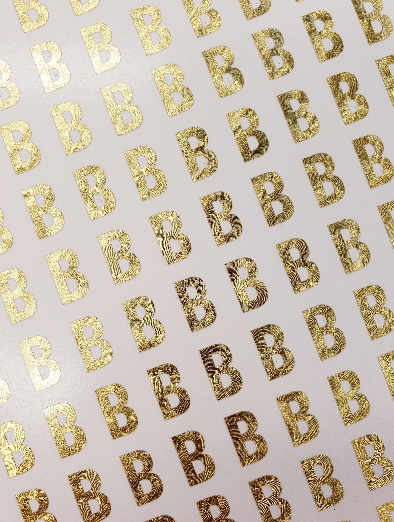 Gold Letter Stickers Set of 50 100 or 200 Single Letter or Etsy