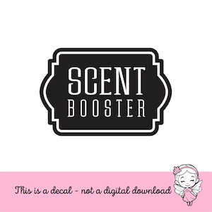 Scent Booster Decal: Farmhouse Laundry Room Canister Vinyl Label