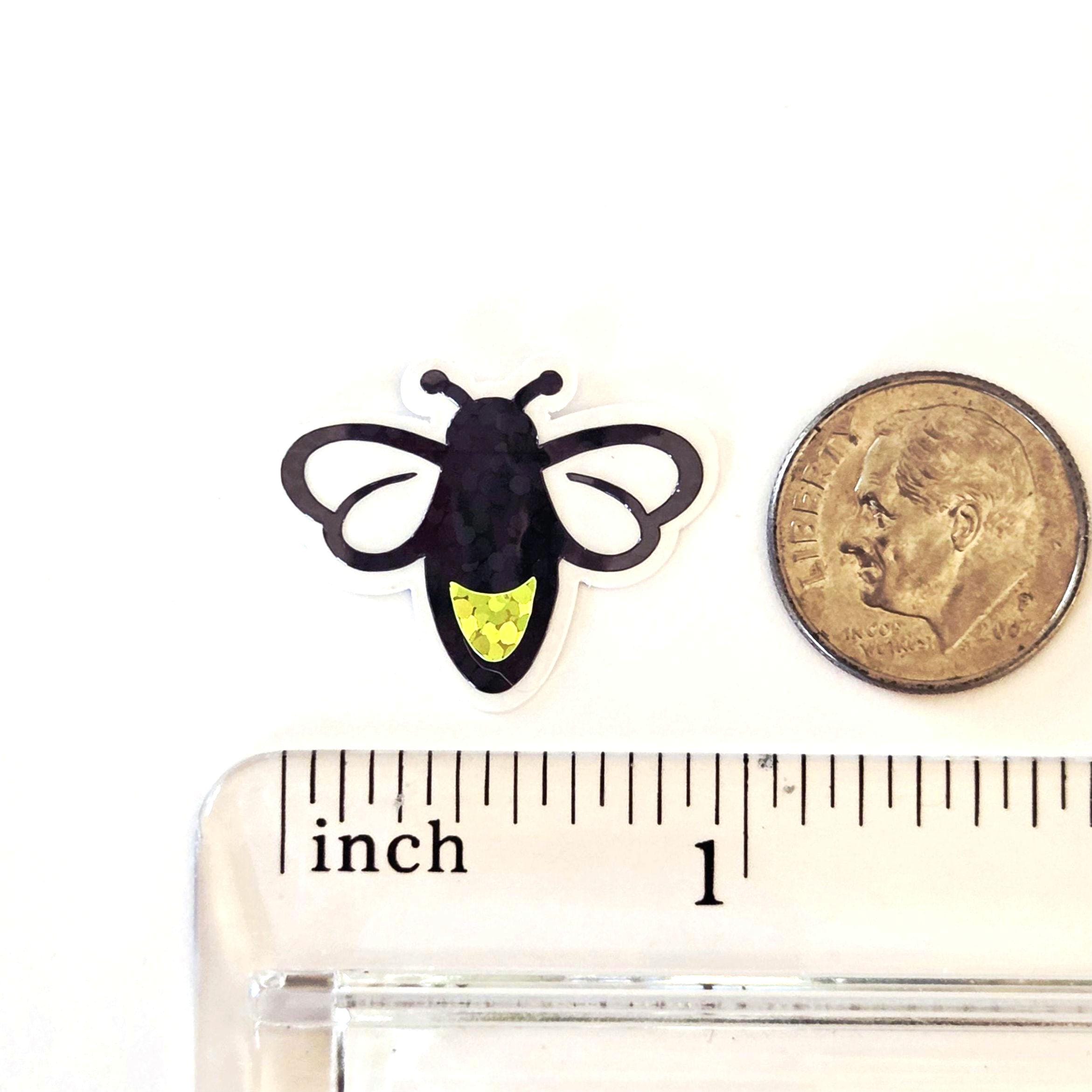 Mini Firefly Die Cut Stickers, Lightening Bug Vinyl Decals for Mason ...
