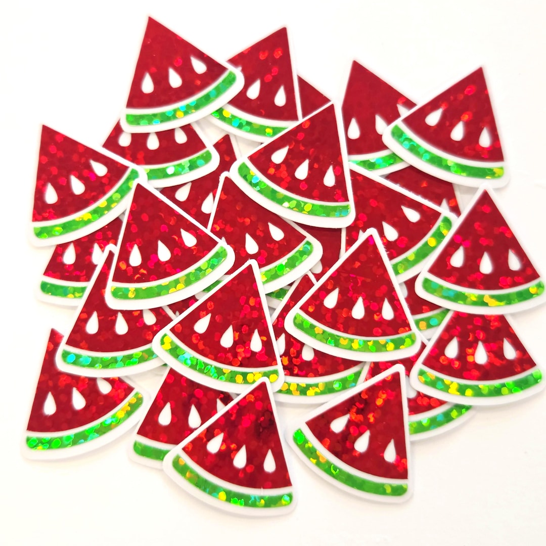 Mini Watermelon Sticker Set for Planners, Journals and Summer Crafts - Etsy