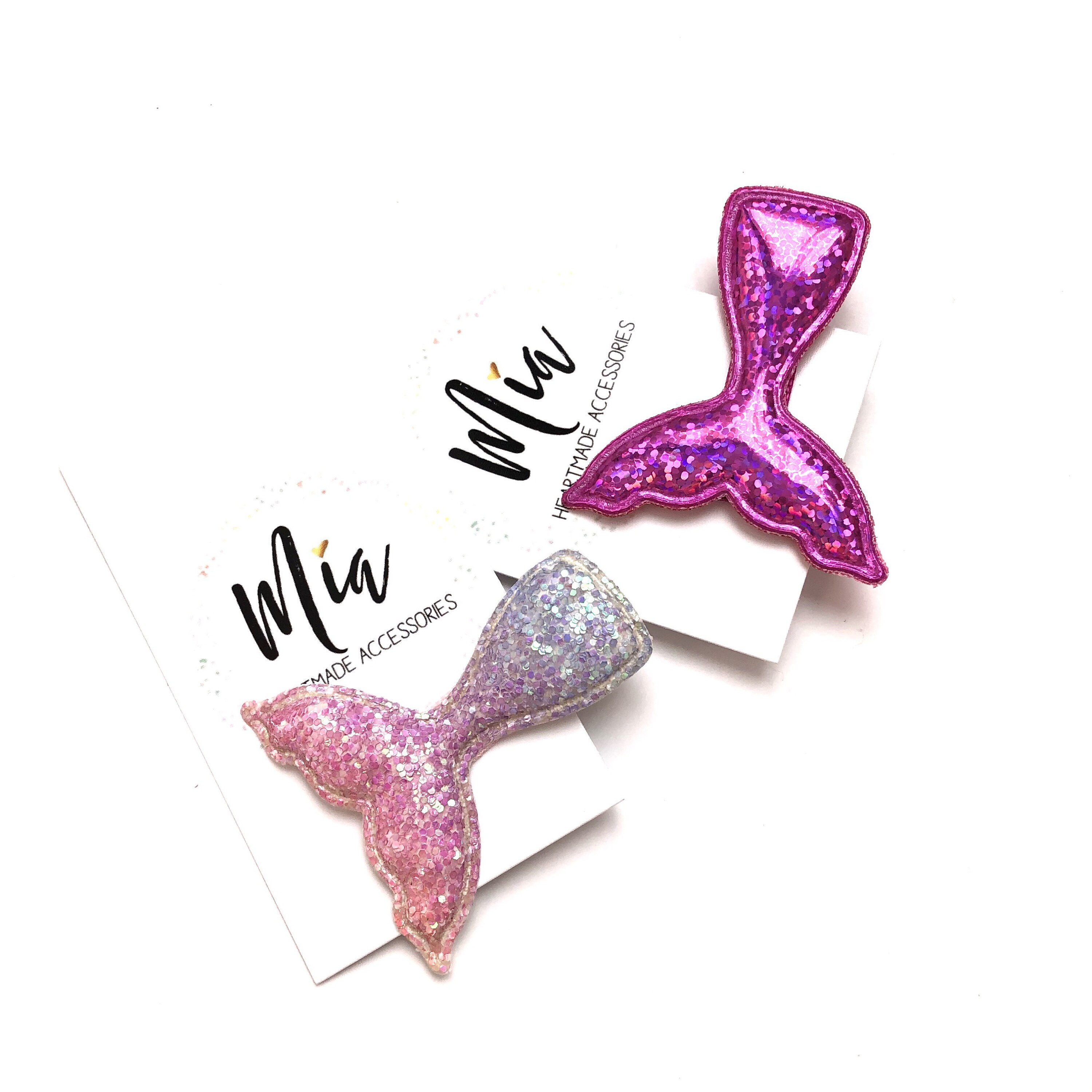 Mermaid Tail Hair Clip, Summer Hair Bow