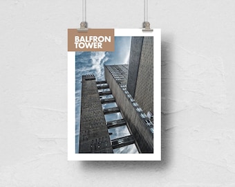 Balfron Tower Architektur Poster