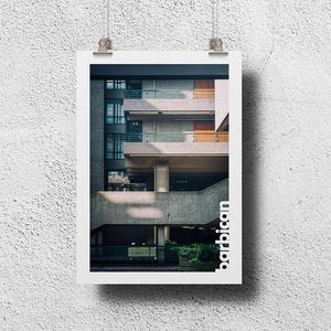 バービカン建築のポスター