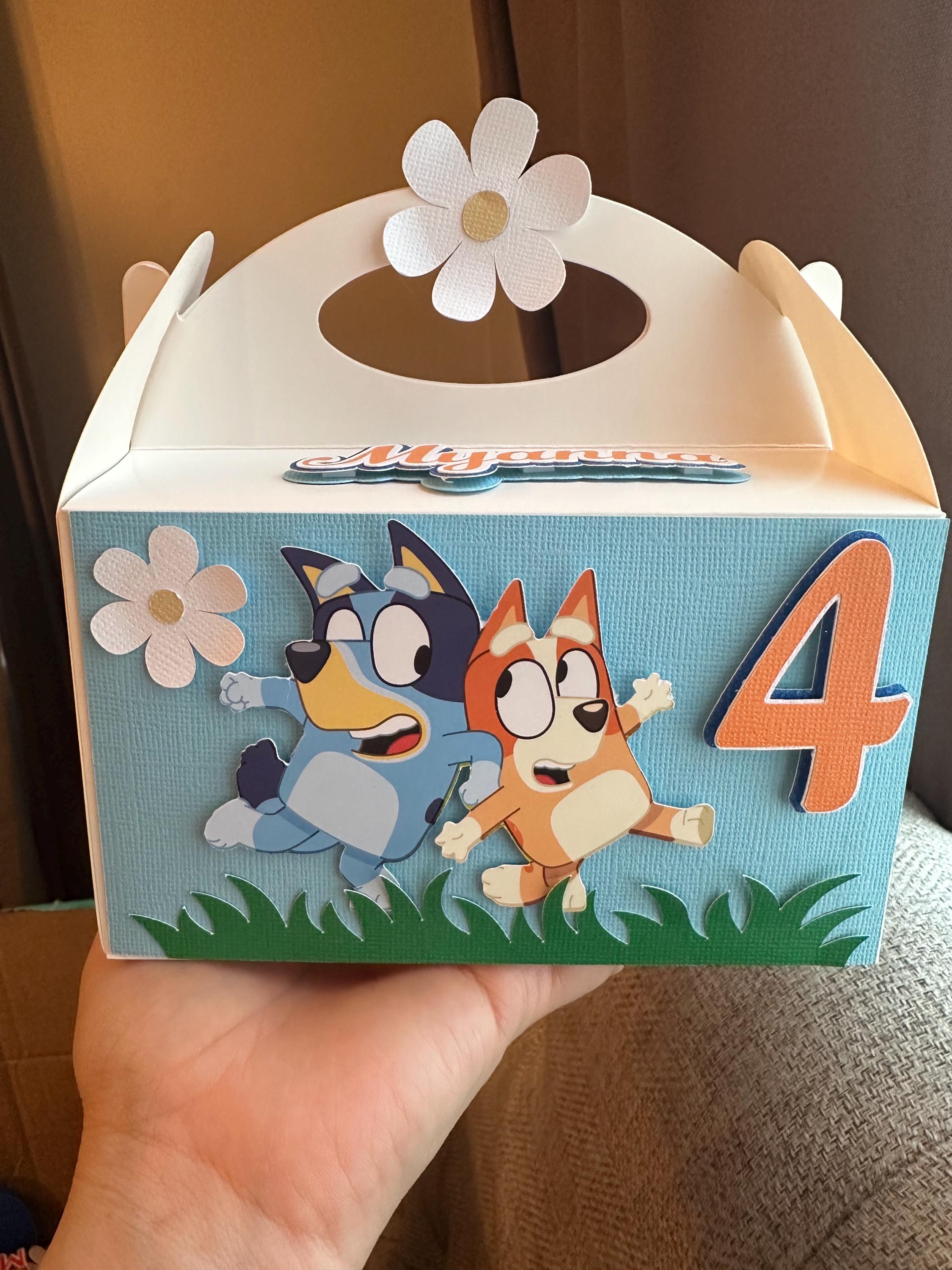 Bluey Gable Box with Pringles