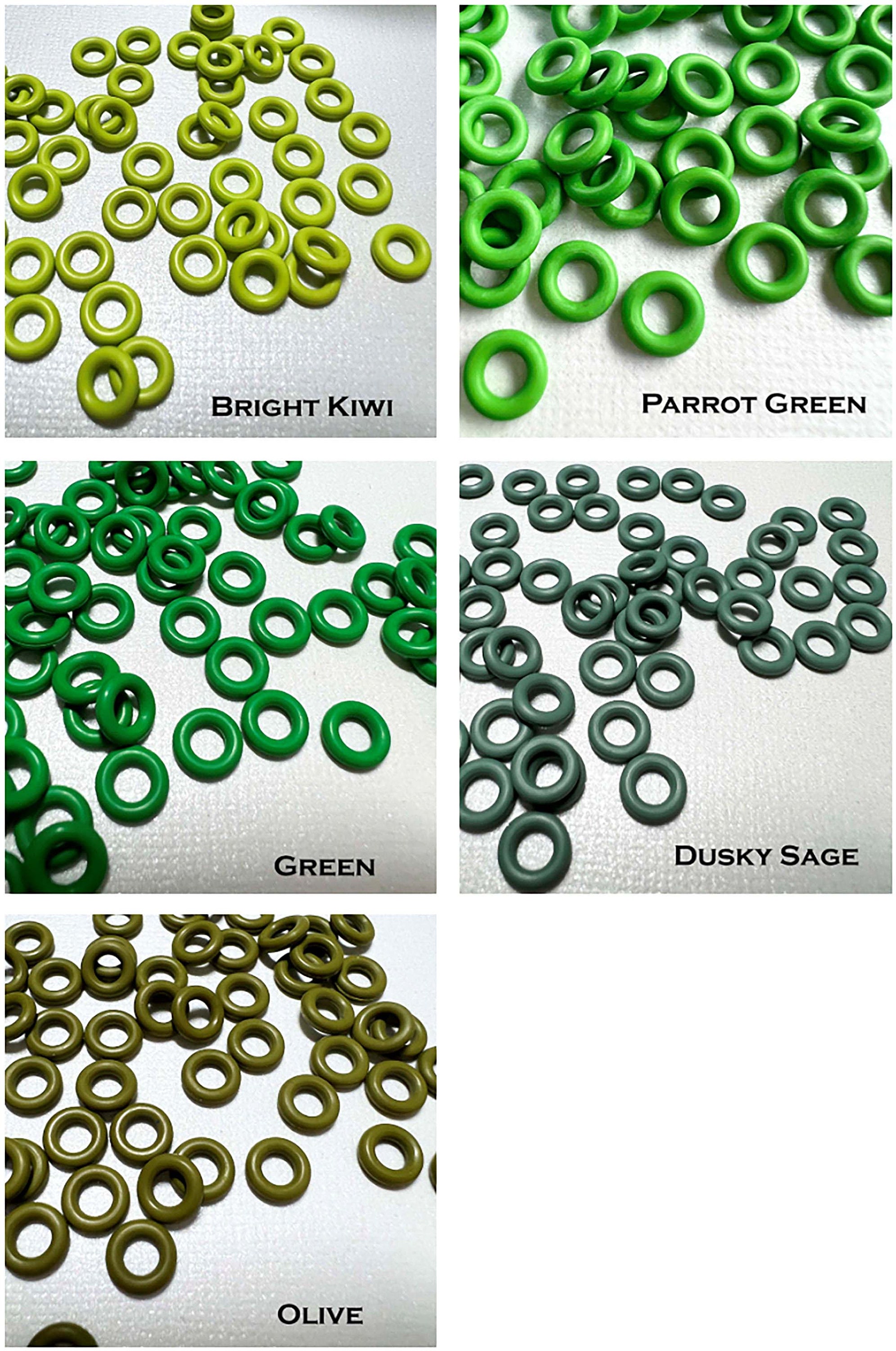 18g 1/4 Jump Rings Matte (SWG) ID: 6.7mm - Choose color & quantity-  Anodized Aluminum – Bead Me A Story