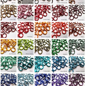 12mm EPDM Rubber O-Rings (ID: 8.5mm) - choose color and quantity
