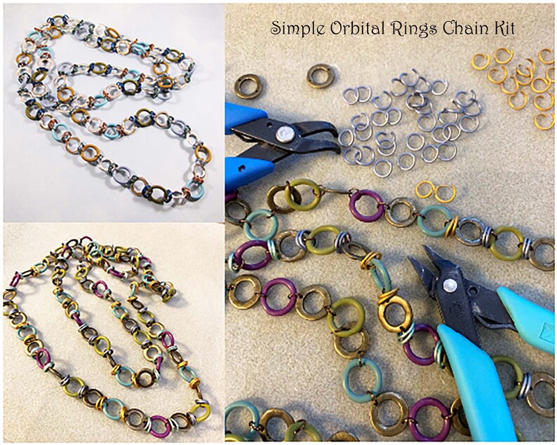 Choose color for Beginners Simple Orbital Rings Chain Kit