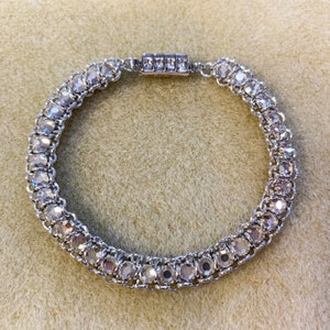 Rose Montee Tennis Bracelet Chainmaille Kit with Video Class