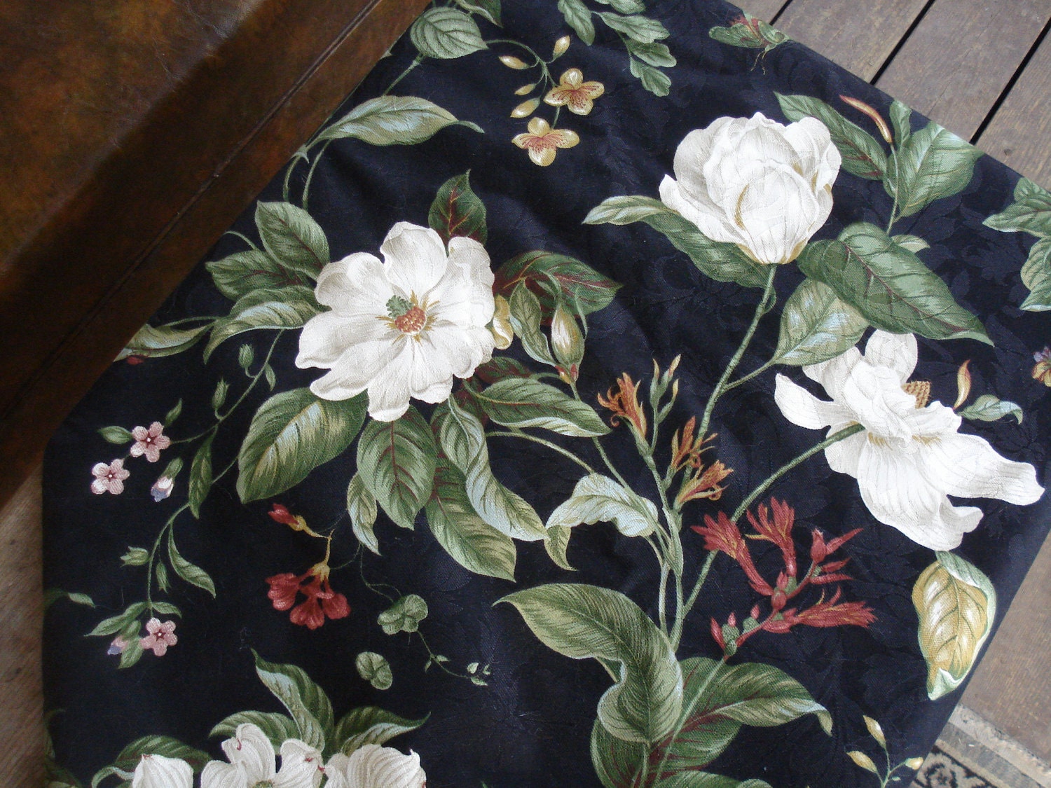 Williamsburg Garden Images heavy cotton fabric / | Etsy