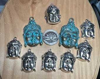 9 Assorted Buddha Charms