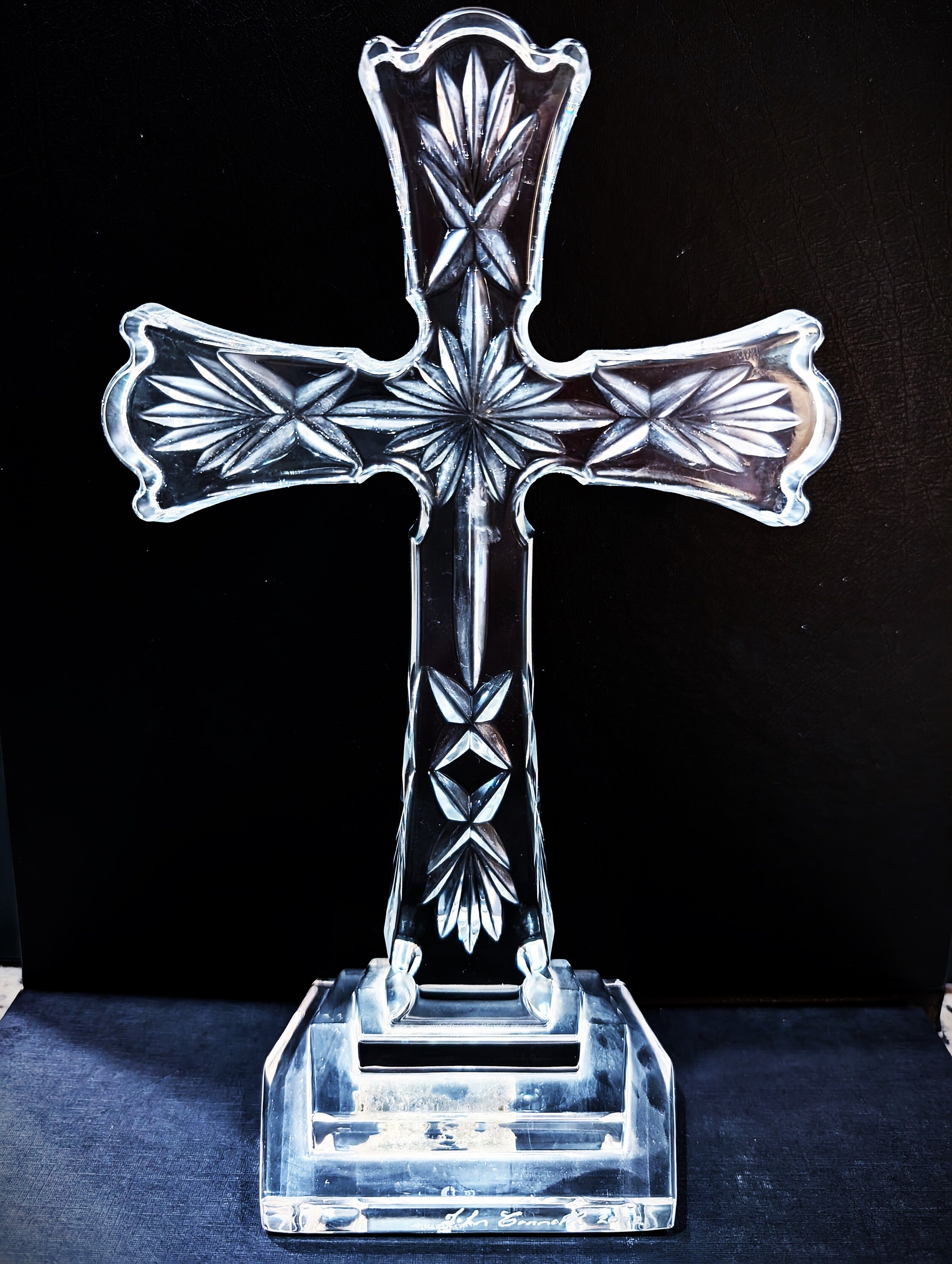 Waterford Crystal Standing Crosses - Etsy