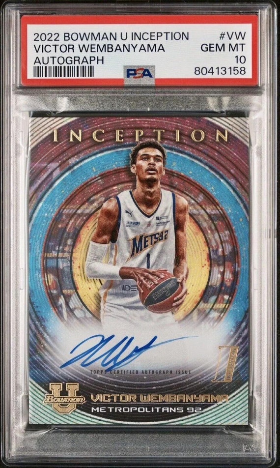 VICTOR WEMBANYAMA Hot Chase Pack. Guaranteed PSA Victor Wembanyama Graded Card. Includes Ten Rookies. Wembanyama Psa 10 Auto Chaser - Etsy VICTOR WEMBANYAMA Hot Chase Pack. Guaranteed PSA Victor Wembanyama Graded Card. Includes Ten Rookies. Wembanyama Psa 10 Auto Chaser - Etsy