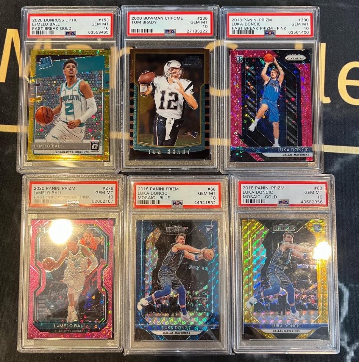 NFL NBA ホットパック！グレード付きカード1枚保証＋ルーキー！PSA10 
