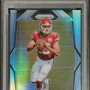 High End NFL Hot Pack. PSA Graded 9 OR HIGHER Karte + 5 Rookies Patrick Mahomes Silver Rc Psa 10 Chase