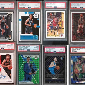 NBA Basketball Hot Chase Paket | Garantiert PSA Graded 9 Or 10 Karte | +10 Anfänger! | Suchen Sie nach Rpa's, 1/1's, Gold Prizms, Autogrammen und mehr!