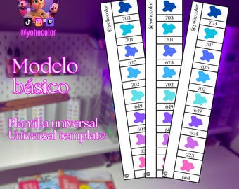 Modello di campione di colore - Modello di campione vuoto