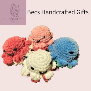 PDF Crochet Pattern - MOOD Octopus Reversible Octopus downloadable PDF