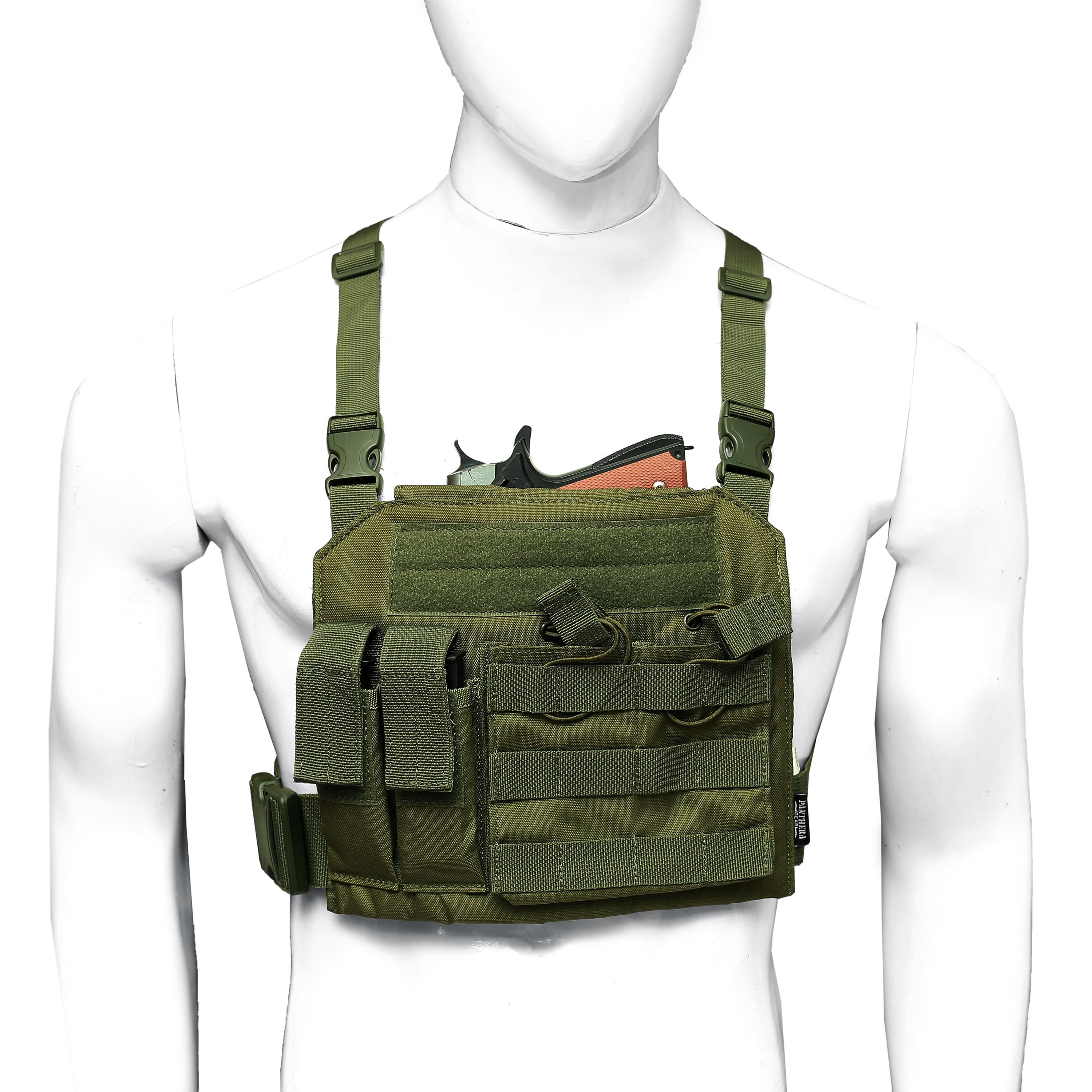 Gilet Tactique Chest Rig, Mission, Coyote Tan - Achat Vente Pas Cher Surplus Militaire