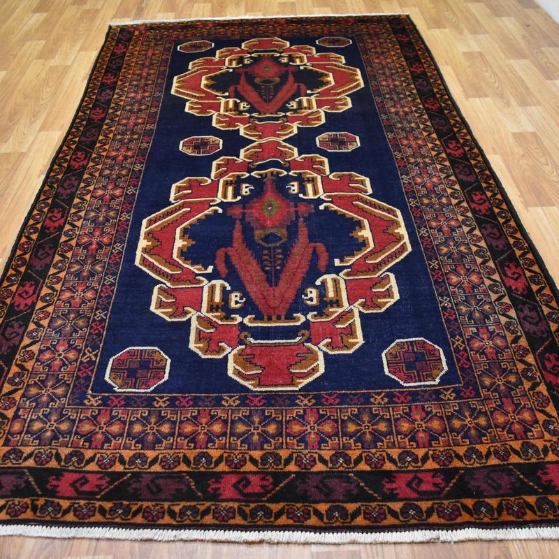 Persian Rug 4x8 - Etsy