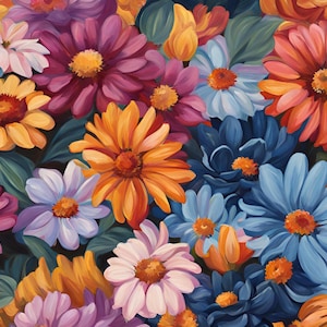 Flower Pile | Digital Art