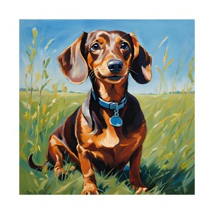 Dachshund Art Print