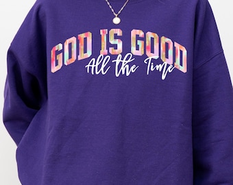 Christian Sweatshirt for Women: God Is Good Sweater