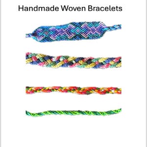 Handmade Woven Bracelets