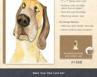 Great Dane Note Card Dog Card Cute Animal Card Customizable Blank Note Card Art Card Greeting Card