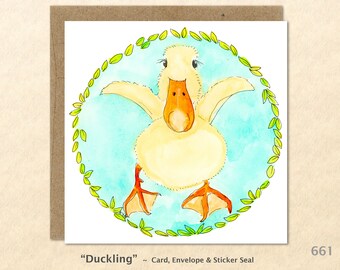 Happy Easter Cute Ducklings Photo Greeting Card Camden Graphics Greetings Cards