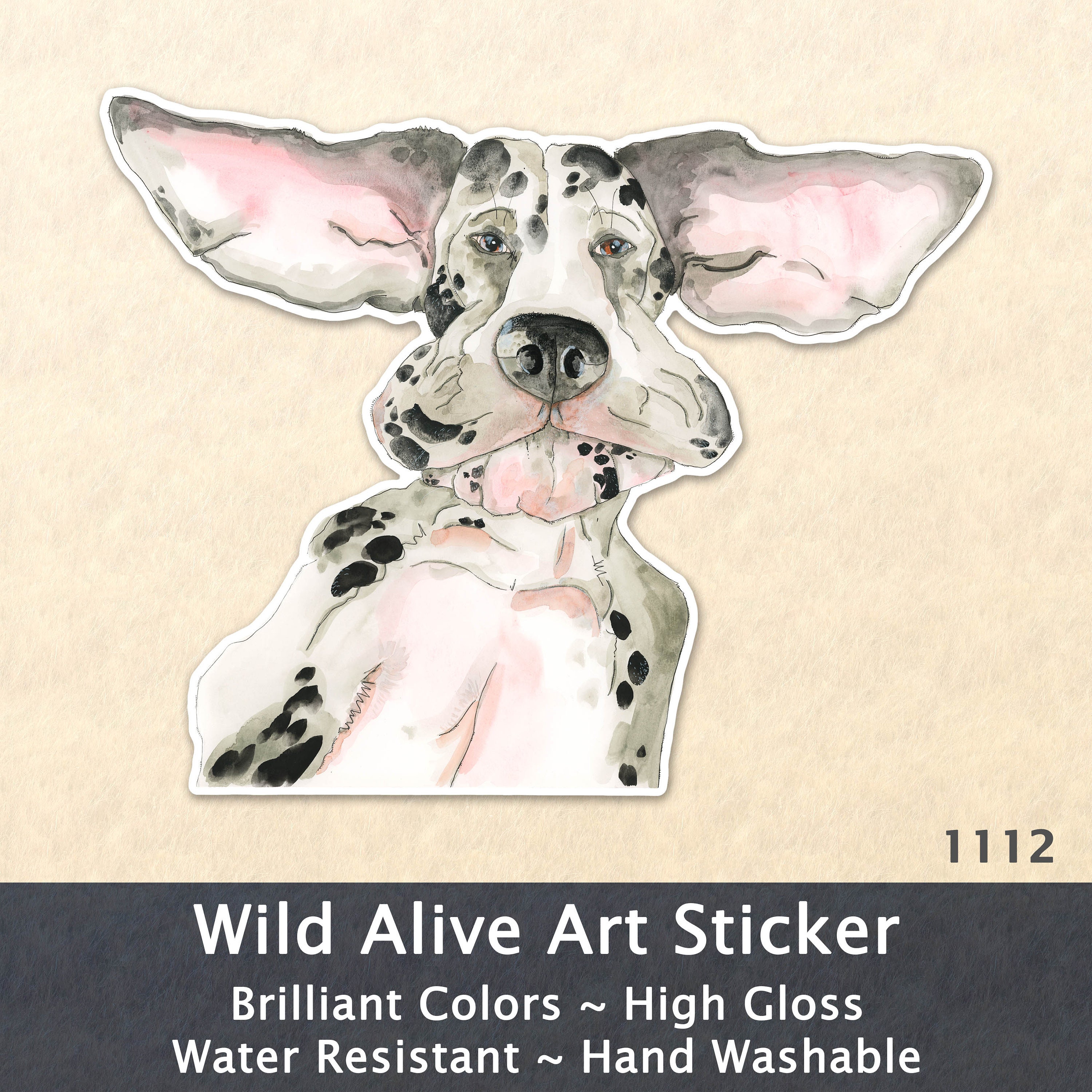 Great dane sticker - .de