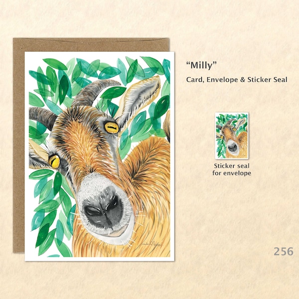 Goat Greeting Cards - Etsy