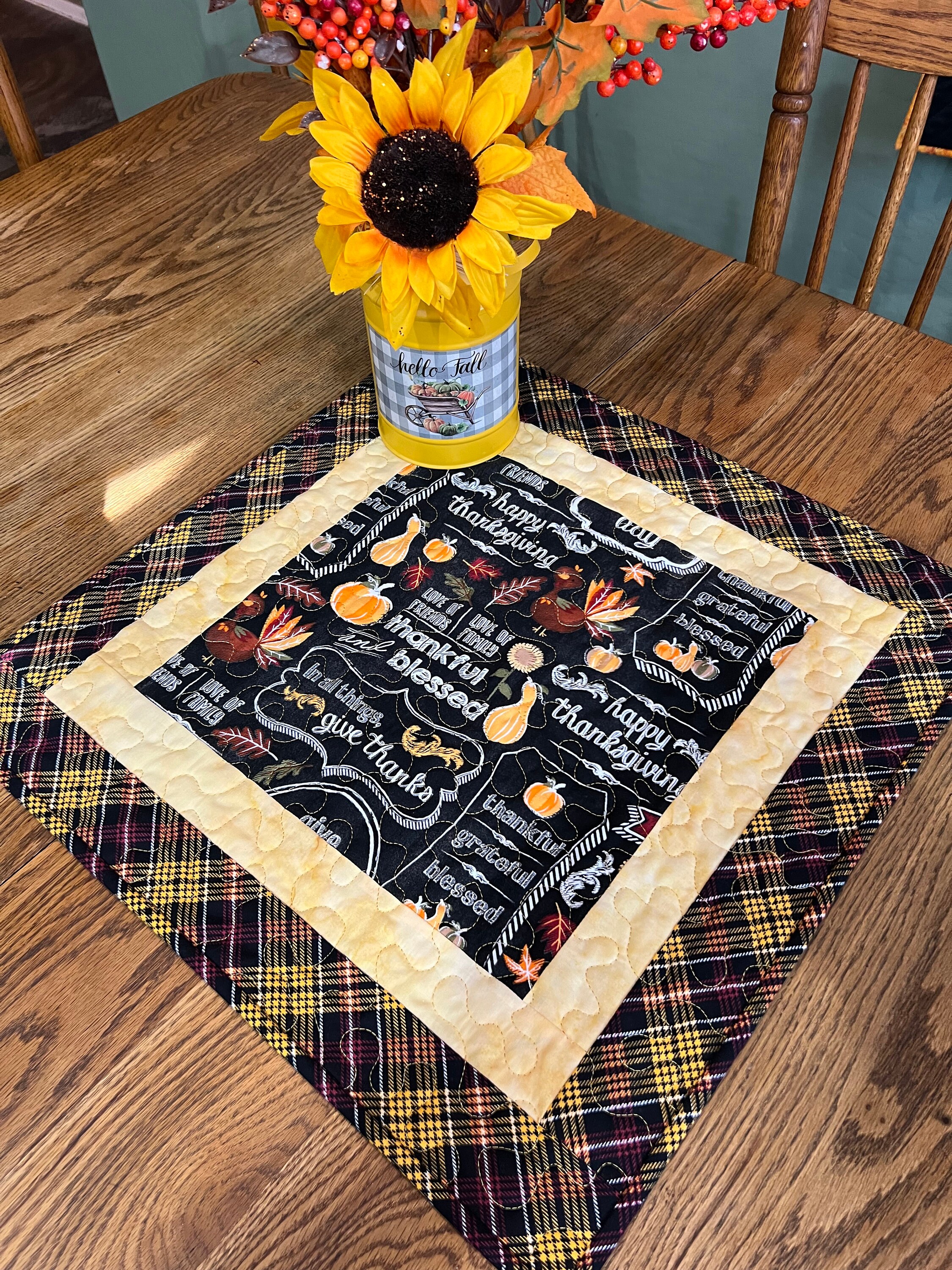 Fall Table Topper - Etsy