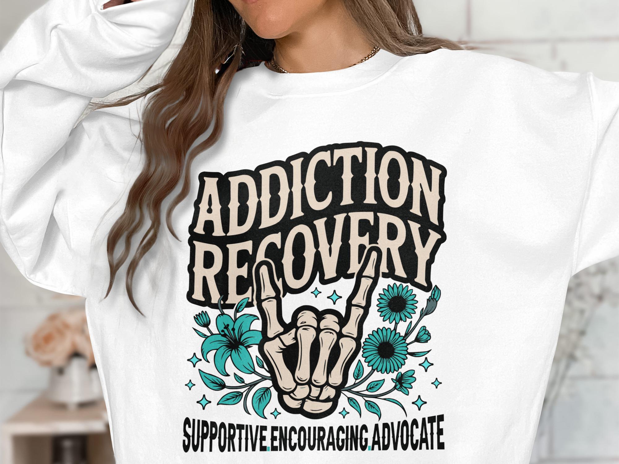 Addiction Recovery Awareness SVG PNG Bundle: Teal Ribbon Fighter ...