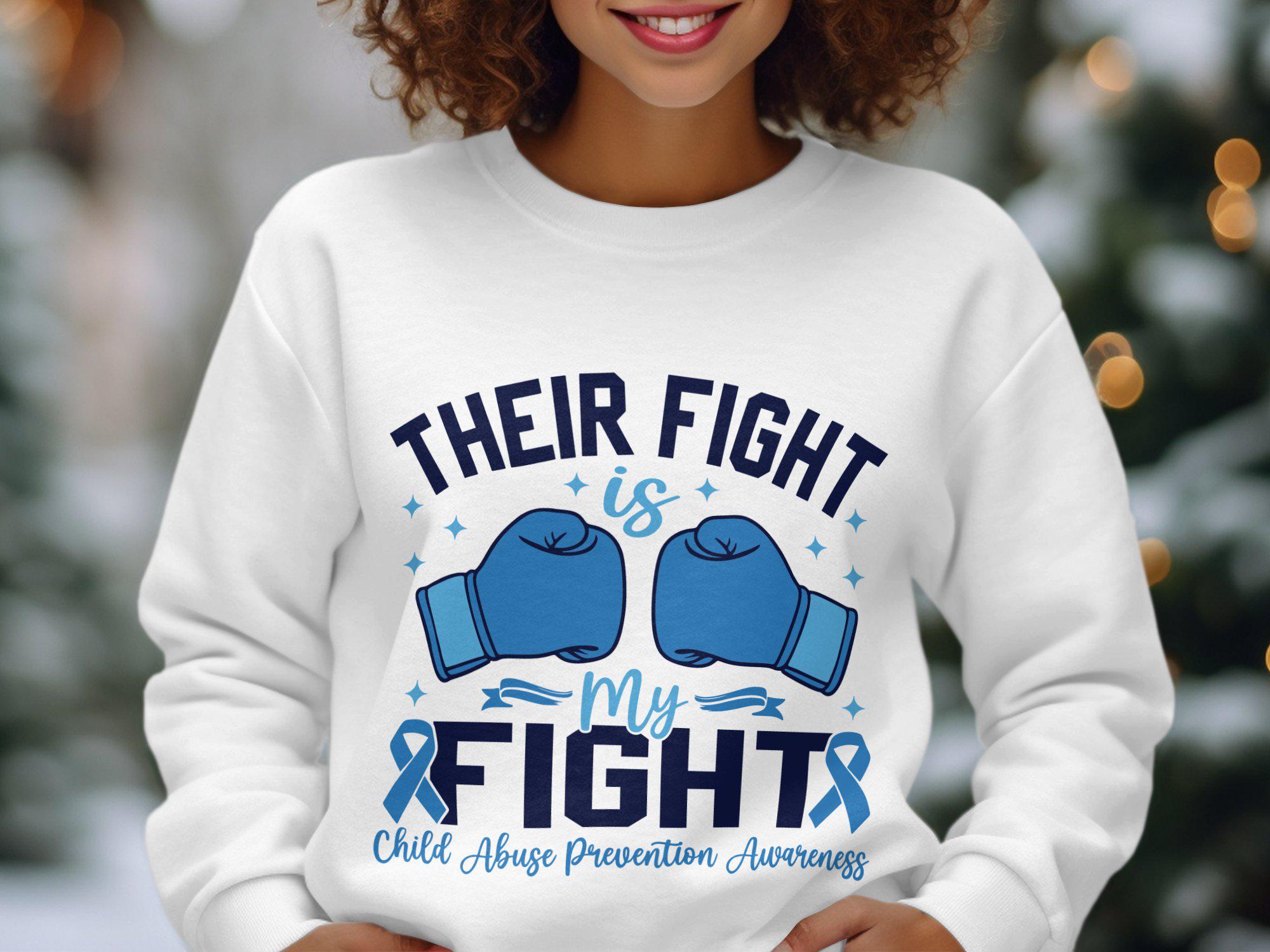 Child Abuse Prevention Awareness Svg Png, Their Fight is My Fight Png ...