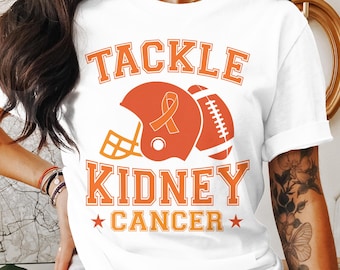 Kidney Cancer Awareness Png Svg, Tackle Kidney Cancer Svg Cricut, Orange Ribbon Png Sublimation Designs