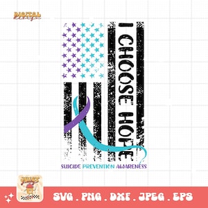 Suicide Prevention Flag Svg, Suicide Prevention Awareness Svg Png, Suicide Prevention Month Svg Cricut Sublimation