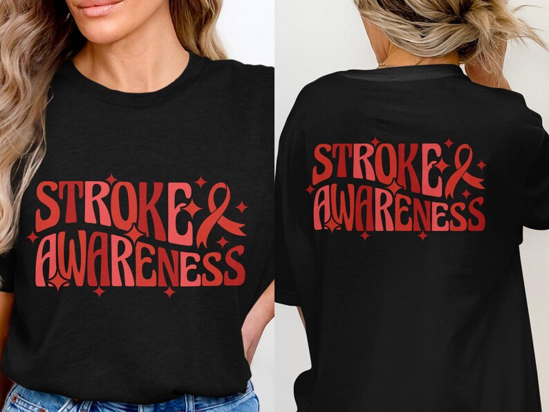 Stroke Awareness Svg, Stroke Awareness Svg Png, Red Ribbon Svg Cricut ...