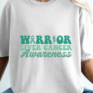 Warrior Liver Cancer Awareness Svg, Liver Cancer Awareness Svg Png, Emerald Green Ribbon Svg Cricut Sublimation Design