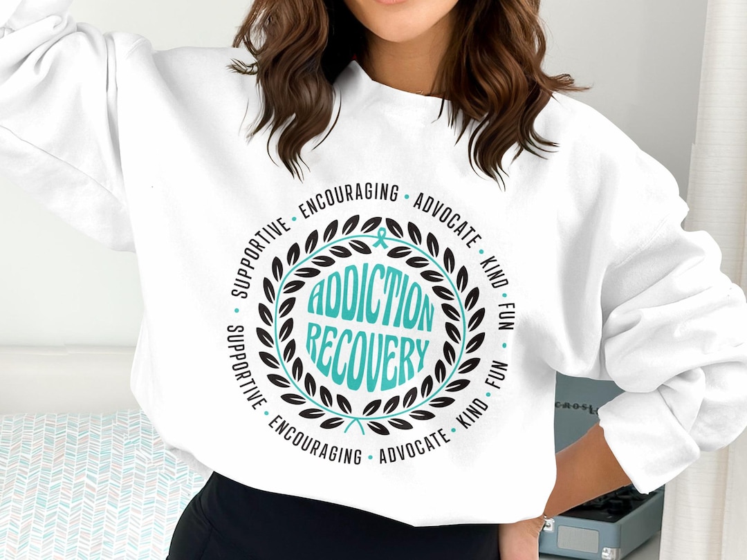 Addiction Recovery Awareness Svg Png, Addiction Recovery Supportive ...