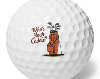 FunisFun Gehäkelter Golfball – Lustiges Golf-Geschenk Mit 'Let’s Partee'-Kappe, Für Golfer, Väter & Kollegen, Handgefertigt Aus Baumwolle