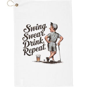 Golf Towels, Golf Towel, Funny Golf Towel, Custom Golf Towel, Golf Gift, Gift for Him, Father&#39;s Day Gift